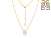 Moonstone Raw Crystal Necklace RBM-RN-200.
