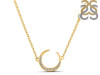 Moonstone & White Topaz Necklace RBM-RN-30.