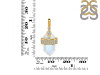 Moonstone & White Topaz Necklace RBM-RN-91.