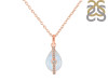 Moonstone & White Topaz Necklace RBM-RN-93.