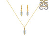 Moonstone Jewelry Set RBM-RN-93-RDE-1198.