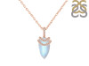 Moonstone & White Topaz Necklace RBM-RN-94.