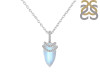 Moonstone & White Topaz Necklace RBM-RN-94.