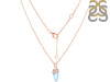 Moonstone & White Topaz Necklace RBM-RN-94.