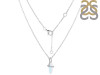 Moonstone & White Topaz Necklace RBM-RN-95.