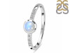 Moonstone & White Topaz Ring RBM-RR-24.