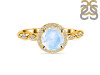 Moonstone & White Topaz Ring RBM-RR-267.