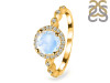 Moonstone & White Topaz Ring RBM-RR-267.