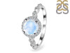 Moonstone & White Topaz Ring RBM-RR-267.