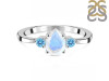 Moonstone & Blue Topaz Ring RBM-RR-335-BTZ.