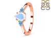 Moonstone & Blue Topaz Ring RBM-RR-335-BTZ.