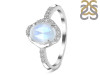 Moonstone & White Topaz Ring RBM-RR-359-ROSECUT.