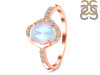 Moonstone & White Topaz Ring RBM-RR-359-ROSECUT.