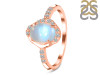 Moonstone & White Topaz Ring RBM-RR-359.