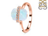 Moonstone Raw Crystal & White Topaz Ring RBM-RR-381.