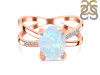 Moonstone Raw Crystal & White Topaz Ring RBM-RR-382.