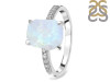 Moonstone Raw Crystal & White Topaz Ring RBM-RR-397.