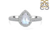 Moonstone & White Topaz Ring RBM-RR-40-ROSECUT.