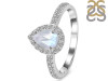 Moonstone & White Topaz Ring RBM-RR-40-ROSECUT.