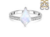 Moonstone & White Topaz Ring RBM-RR-400.