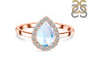 Moonstone & White Topaz Ring RBM-RR-401.