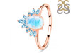 Moonstone & Blue Topaz Ring RBM-RR-405-BTZ.