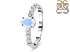Moonstone & White Topaz Ring RBM-RR-419D.