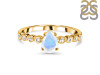 Moonstone & White Topaz Ring RBM-RR-419D.