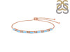 Moonstone & White Topaz Bracelet RBM-RDB-133.