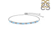 Moonstone & White Topaz Bracelet RBM-RDB-133.