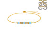 Moonstone & White Topaz Bracelet RBM-RDB-147.