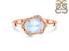 Moonstone & White Topaz Ring RBM-RR-342-ROSECUT.