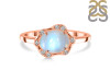Moonstone & White Topaz Ring RBM-RR-342.