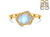 Moonstone & White Topaz Ring RBM-RR-342.