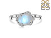 Moonstone & White Topaz Ring RBM-RR-342.