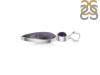 Russian Dendritic Agate/Amethyst Pendant-2SP RDA-1-112