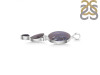 Russian Dendritic Agate/Black Spinel/Black Rutile Pendant-2SP RDA-1-113