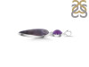 Russian Dendritic Agate/Amethyst Pendant-2SP RDA-1-114