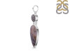 Russian Dendritic Agate/Black Rutile Pendant-2SP RDA-1-116