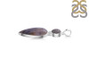 Russian Dendritic Agate/Black Rutile Pendant-2SP RDA-1-116