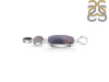 Russian Dendritic Agate/Black Spinel/Black Rutile Pendant-2SP RDA-1-119
