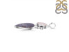 Russian Dendritic Agate/Black Spinel/Black Rutile/Pearl Pendant-2SP RDA-1-121