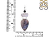 Russian Dendritic Agate/Black Spinel/Pearl Pendant-2SP RDA-1-128