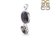 Russian Dendritic Agate/Black Spinel/Black Rutile Pendant-2SP RDA-1-129
