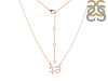 Gemini Zodiac Star Constellation with Cubic Zirconia Necklace CUZ-RDN-116.