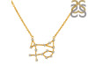 Gemini Zodiac Star Constellation with Cubic Zirconia Necklace CUZ-RDN-116.