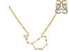 Sagittarius Zodiac Star Constellation with Cubic Zirconia Necklace CUZ-RDN-127.