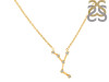 Cancer Zodiac Star Constellation with Cubic Zirconia Necklace CUZ-RDN-128.