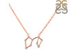 Virgo Zodiac Star Constellation with Cubic Zirconia Necklace CUZ-RDN-129.