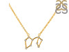 Virgo Zodiac Star Constellation with Cubic Zirconia Necklace CUZ-RDN-129.